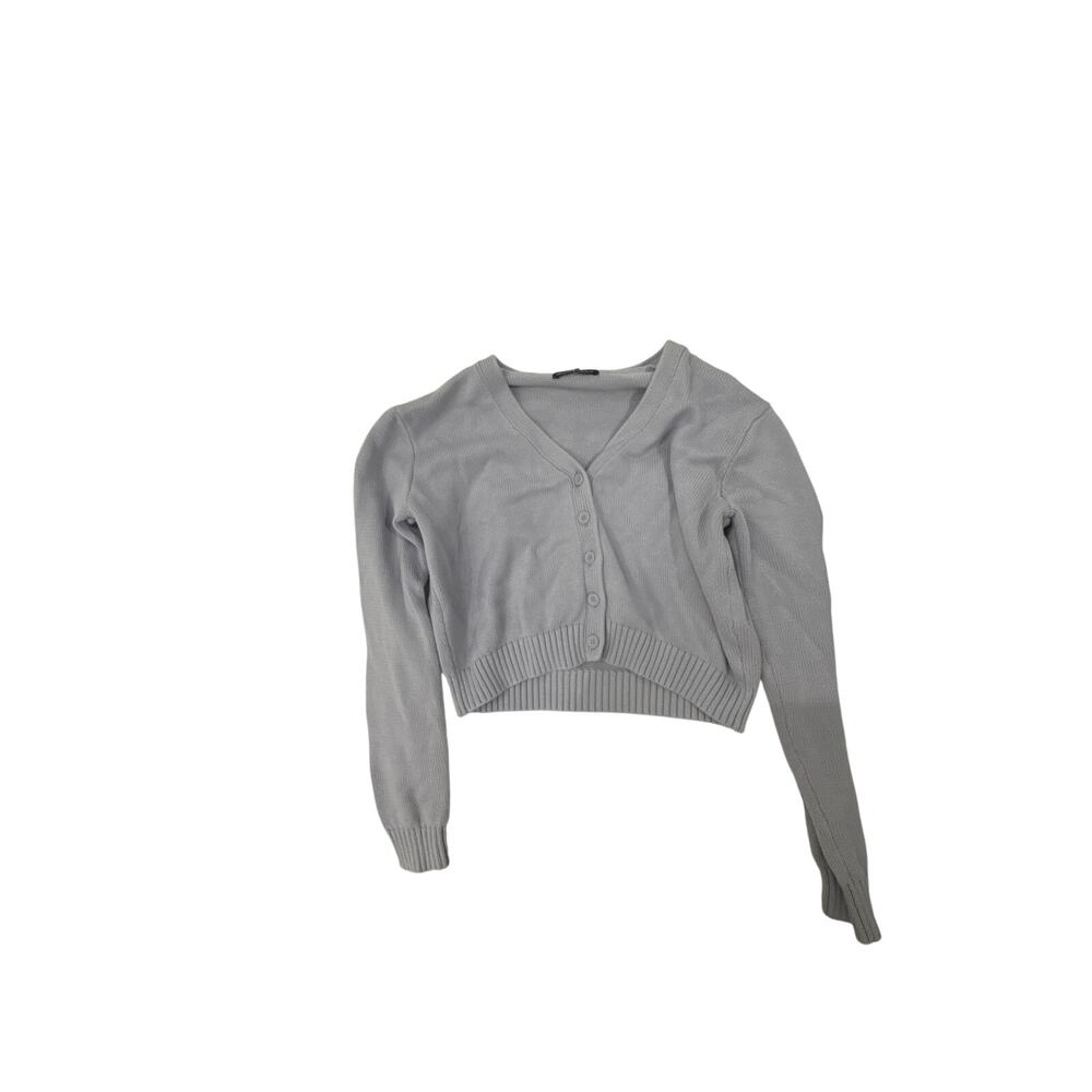 Brandy Melville baby blue button cardigan